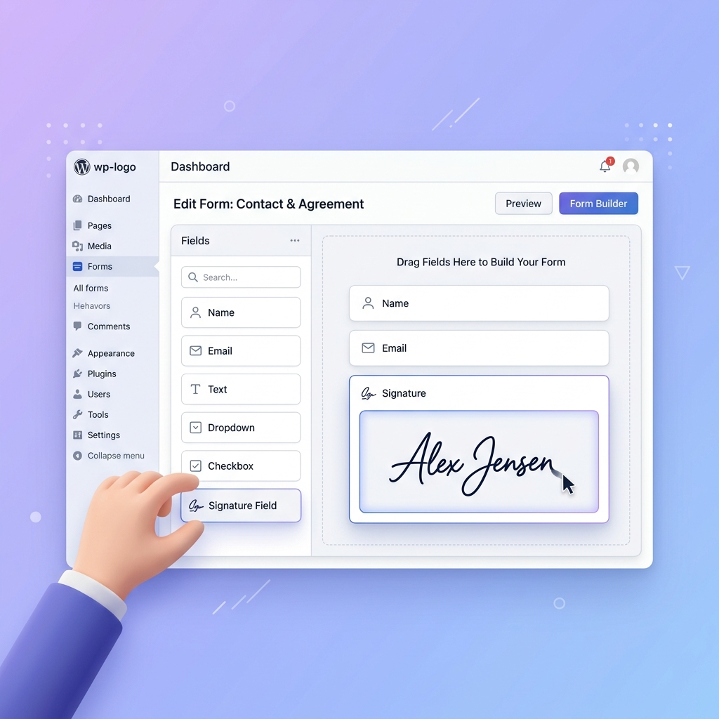 How to Add a Signature Field to a WordPress Form (2026 Guide)
